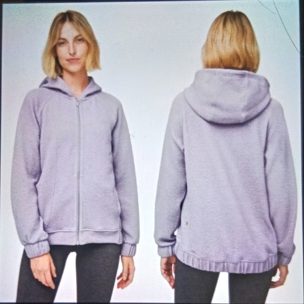 Lululemon pave new ways full zip oversized women's jacket size 4